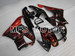 Honda CBR900RR 893 1994-1995 ABS verkleidung - Flamme - Orange Schwarz - MFS4293