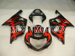 Suzuki GSXR1000 2000-2002 Injection ABS verkleidung - anderen - Schwarz Rot - MFS4294