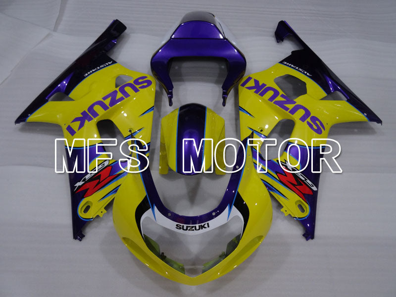 Suzuki GSXR1000 2000-2002 Injection ABS verkleidung - Factory Style - Gelb Lila - MFS4295