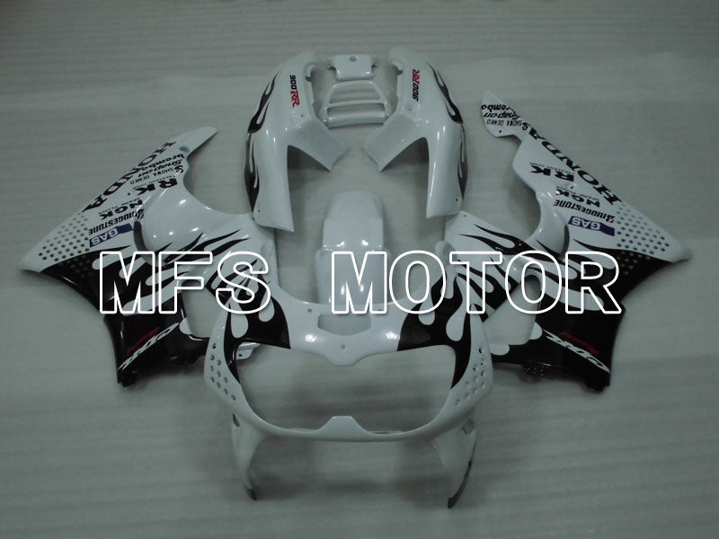 Honda CBR900RR 893 1994-1995 ABS verkleidung - Flamme - Schwarz Weiß - MFS4297