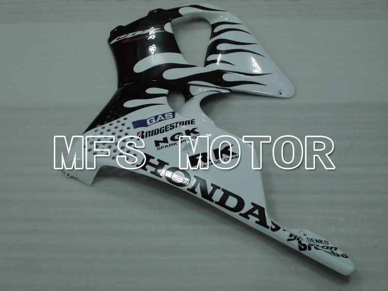 Honda CBR900RR 893 1994-1995 ABS verkleidung - Flamme - Schwarz Weiß - MFS4297