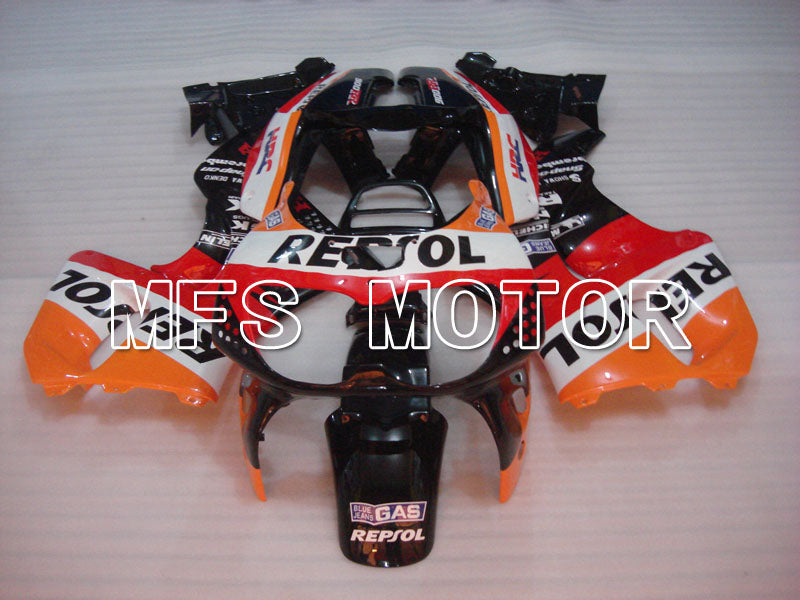 Carénage ABS Honda CBR900RR 893 1994-1995 - Repsol - Noir Blanc Orange - MFS4299