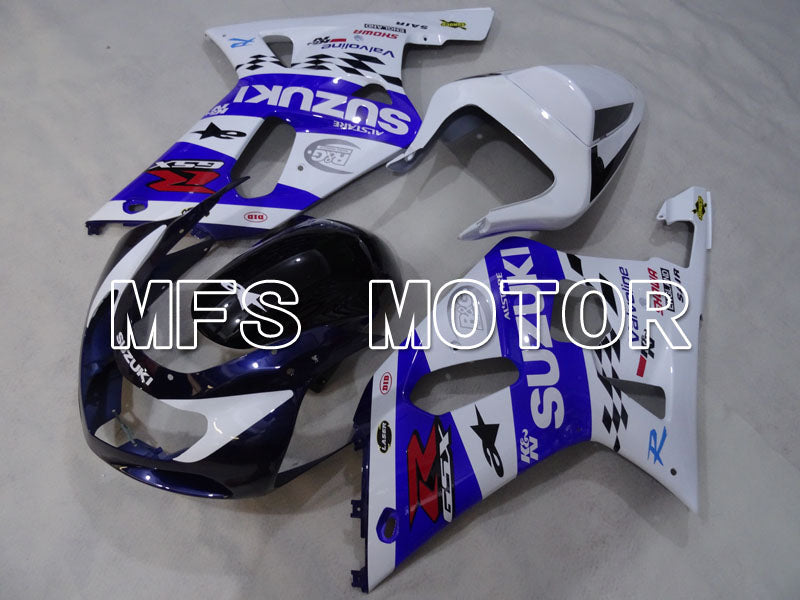 Suzuki GSXR1000 2000-2002 Injection ABS verkleidung - anderen - Blau Weiß - MFS4308