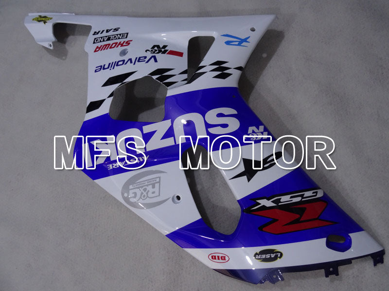 Suzuki GSXR1000 2000-2002 Injection ABS verkleidung - anderen - Blau Weiß - MFS4308