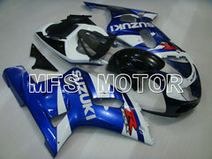 Suzuki GSXR1000 2000-2002 Injection ABS verkleidung - Factory Style - Blau Weiß - MFS4309