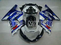 Suzuki GSXR1000 2000-2002 Injection ABS verkleidung - Factory Style - Blau Weiß - MFS4309