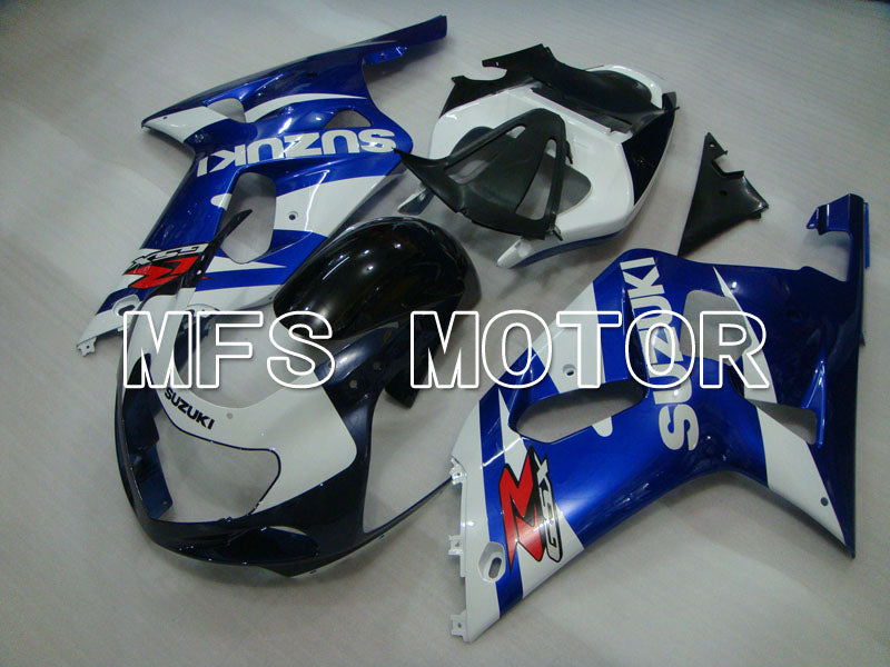 Suzuki GSXR1000 2000-2002 Injection ABS verkleidung - Factory Style - Blau Weiß - MFS4309