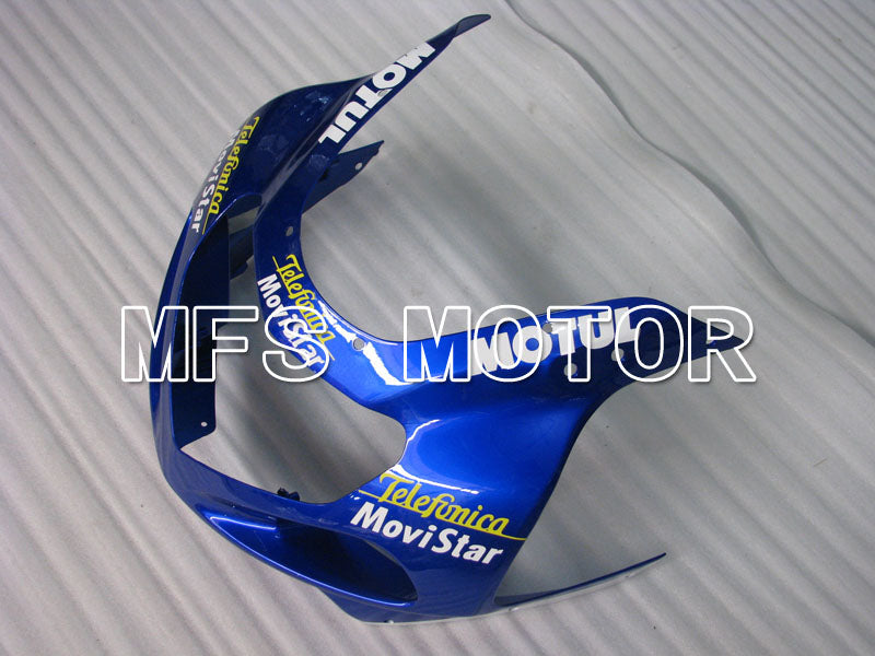 Suzuki GSXR1000 2000-2002 Injection ABS Fairing - Movistar - Blue Yellow - MFS4313