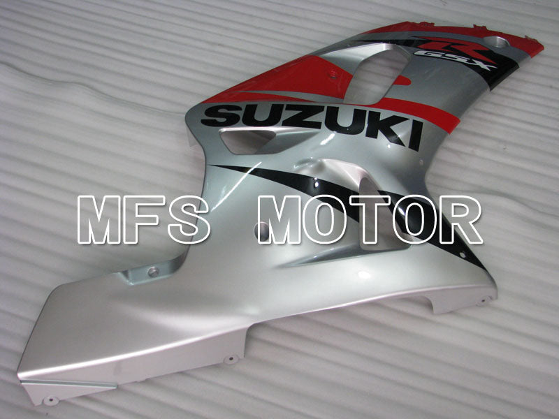 Suzuki GSXR1000 2000-2002 Injection ABS Fairing - Factory Style - Red Silver - MFS4315