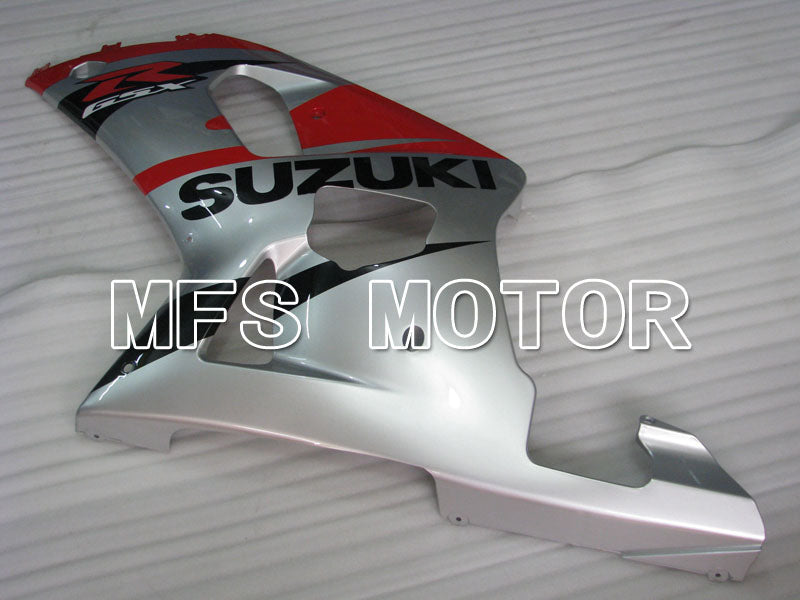 Suzuki GSXR1000 2000-2002 Injection ABS Fairing - Factory Style - Red Silver - MFS4315