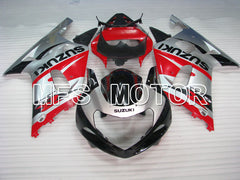 Suzuki GSXR1000 2000-2002 Injection ABS Fairing - Factory Style - Red Silver - MFS4315