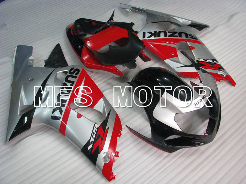 Suzuki GSXR1000 2000-2002 Injection ABS Fairing - Factory Style - Red Silver - MFS4315