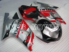 Suzuki GSXR1000 2000-2002 Injection ABS Fairing - Factory Style - Red Silver - MFS4315