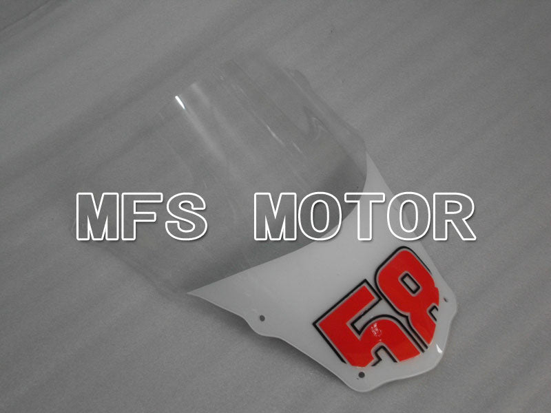 Aprilia RSV 1000 R 2004-2009 ABS Fairing - Others - Black Red White - MFS4316