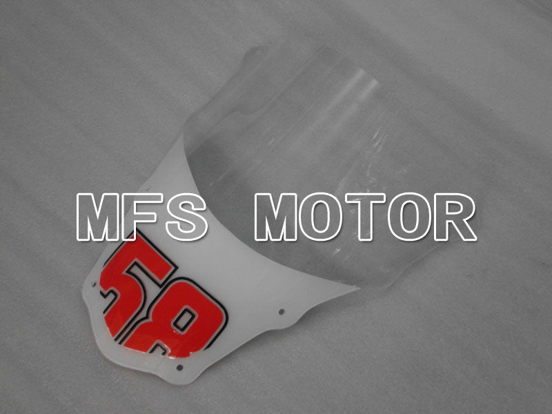 Aprilia RSV 1000 R 2004-2009 ABS Fairing - Others - Black Red White - MFS4316