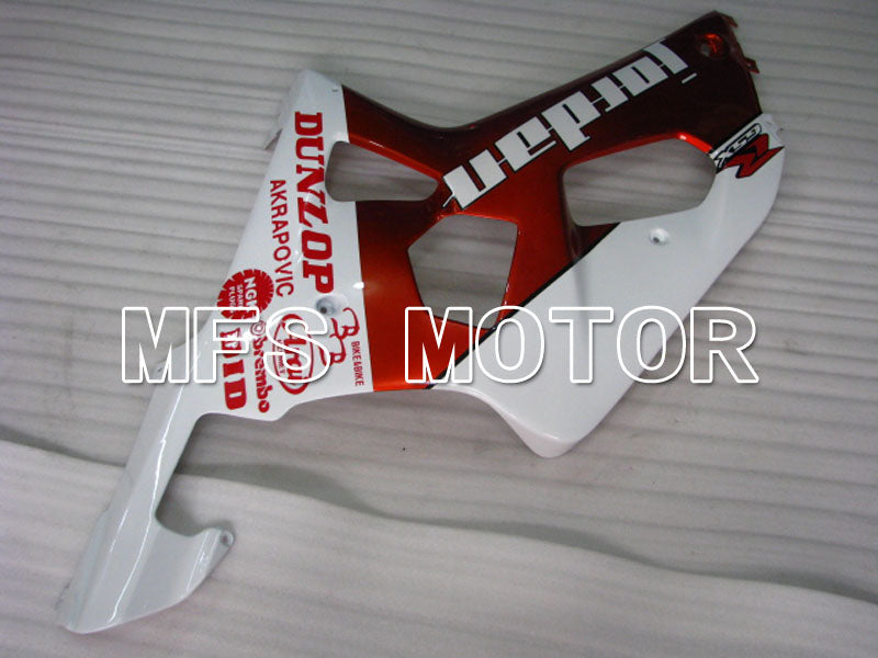 Suzuki GSXR1000 2000-2002 Injection ABS Fairing - Jordan - Orange White - MFS4326