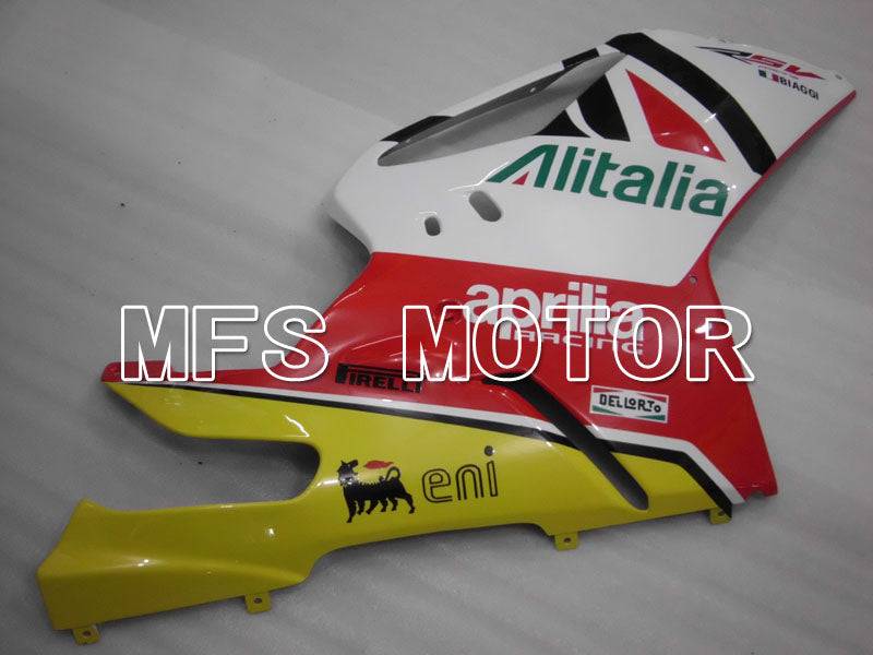 Aprilia RSV 1000 R 2004-2009 ABS Fairing - Alitalia - White Red - MFS4328