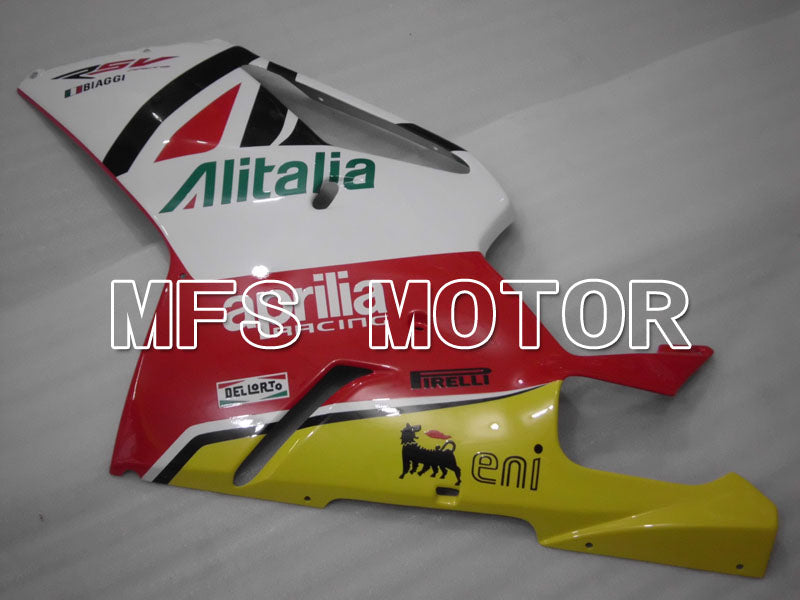Aprilia RSV 1000 R 2004-2009 ABS Fairing - Alitalia - White Red - MFS4328