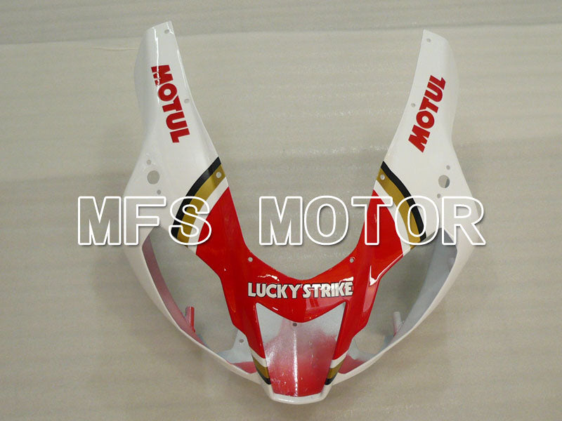 Aprilia RSV 1000 R 2004-2009 ABS Fairing - Lucky Strike - White Red - MFS4331