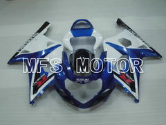 Suzuki GSXR1000 2000-2002 Injection ABS Fairing - Factory Style - Blue White - MFS4344