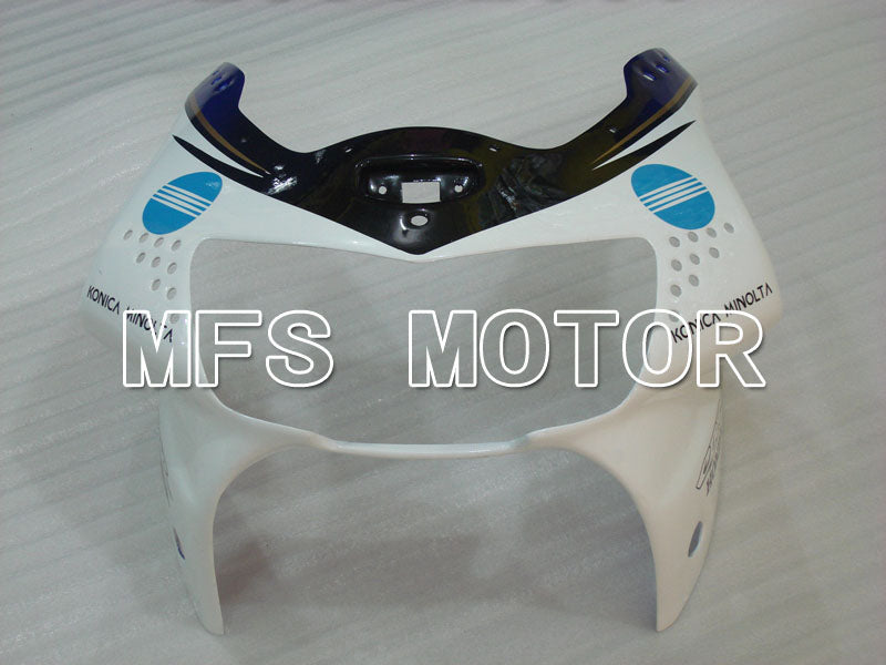 Honda CBR900RR 919 1998-1999 ABS Fairing - Konica Minolta - Black White - MFS4357