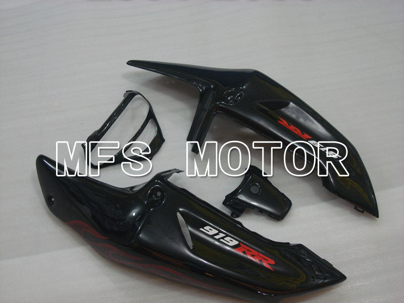 Honda CBR900RR 919 1998-1999 ABS Fairing - Flame - Red wine color Black - MFS4360