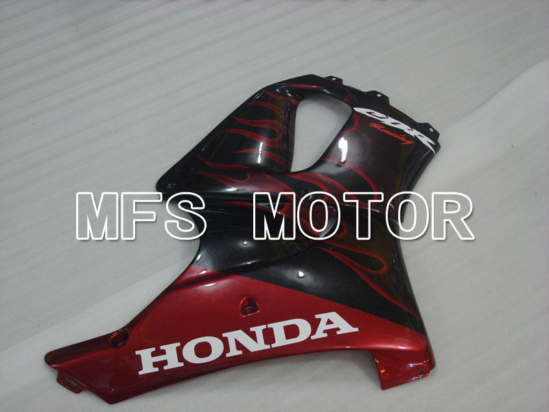 Honda CBR900RR 919 1998-1999 ABS Fairing - Flame - Red wine color Black - MFS4360
