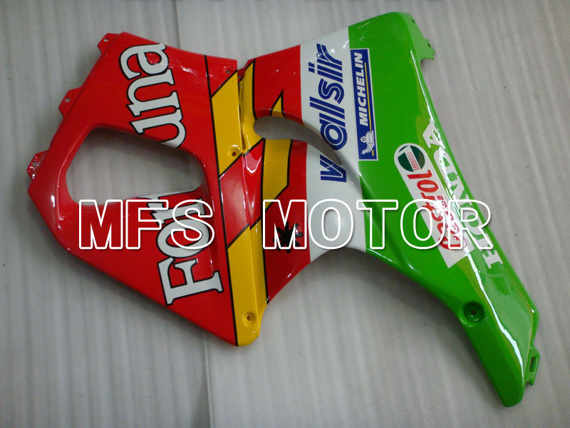 Honda CBR900RR 919 1998-1999 ABS Fairing - Fortuna - Red Yellow Green - MFS4367
