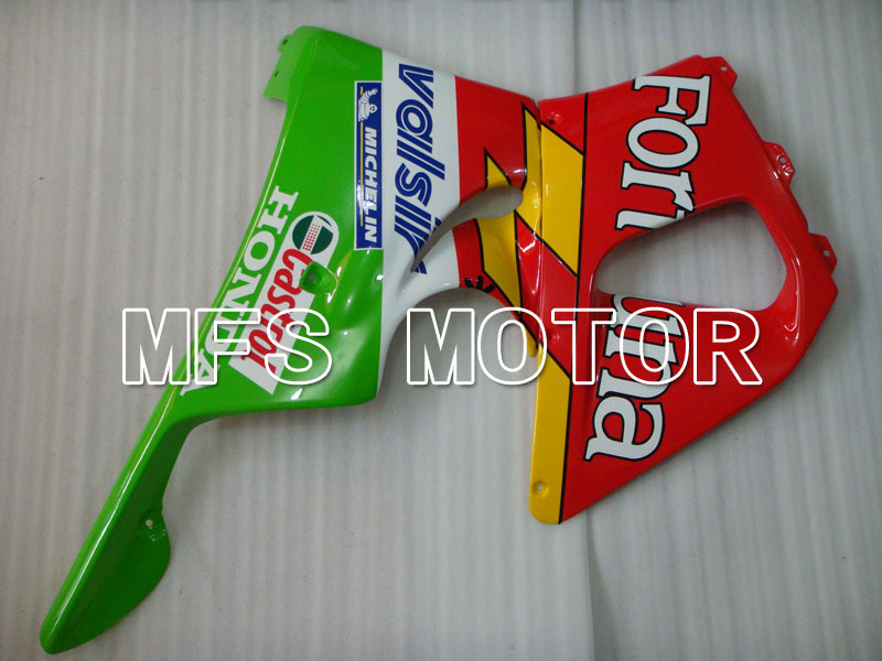 Honda CBR900RR 919 1998-1999 ABS Fairing - Fortuna - Red Yellow Green - MFS4367
