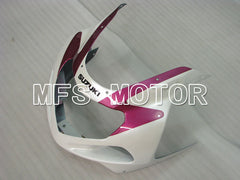 Suzuki GSXR1000 2000-2002 Injection ABS verkleidung - Factory Style - Rosa Weiß - MFS4369