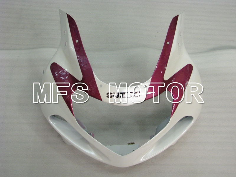 Suzuki GSXR1000 2000-2002 Injection ABS verkleidung - Factory Style - Rosa Weiß - MFS4369