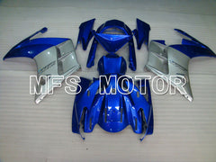 Carénage ABS Yamaha FJR1300 2002-2006 - Style usine - Bleu argent - MFS4370