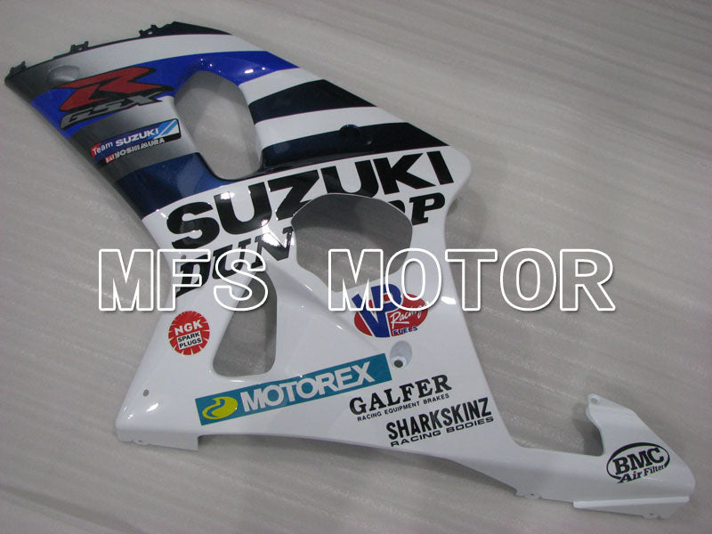 Suzuki GSXR1000 2000-2002 Injection ABS Fairing - DUNLOP - Blue White - MFS4378