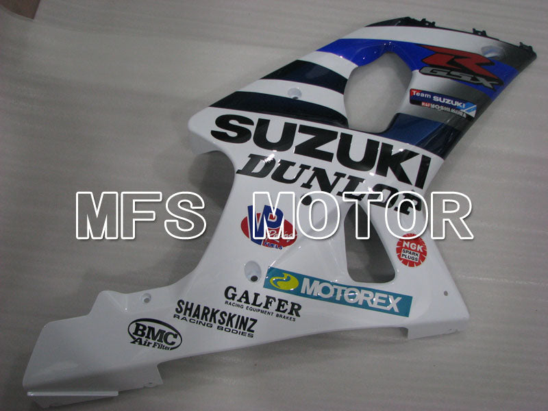 Suzuki GSXR1000 2000-2002 Injection ABS Fairing - DUNLOP - Blue White - MFS4378