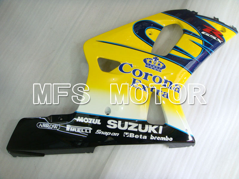 Suzuki GSXR1000 2000-2002 Injection ABS Fairing - Corona - Blue Yellow - MFS4379