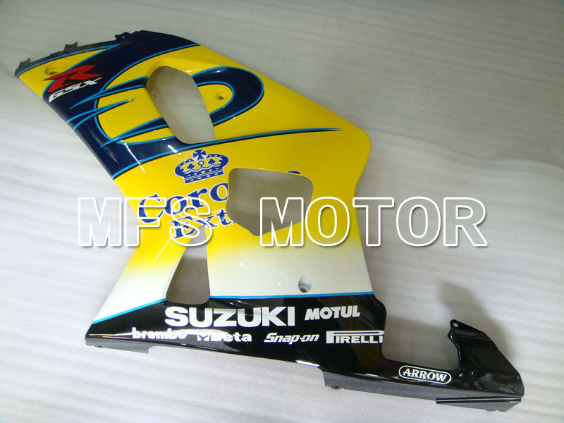 Suzuki GSXR1000 2000-2002 Injection ABS Fairing - Corona - Blue Yellow - MFS4379