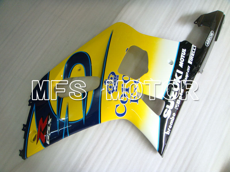 Suzuki GSXR1000 2000-2002 Injection ABS Fairing - Corona - Blue Yellow - MFS4379