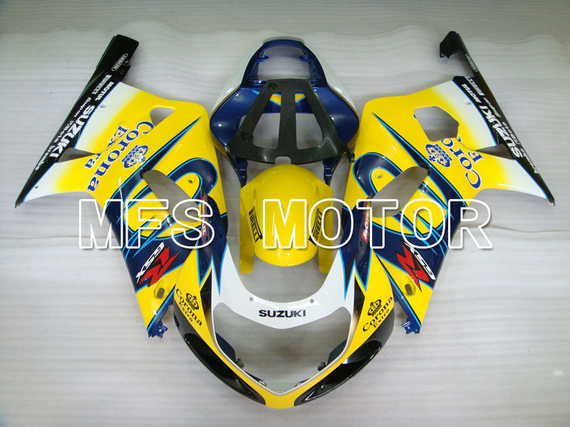 Suzuki GSXR1000 2000-2002 Injection ABS Fairing - Corona - Blue Yellow - MFS4379