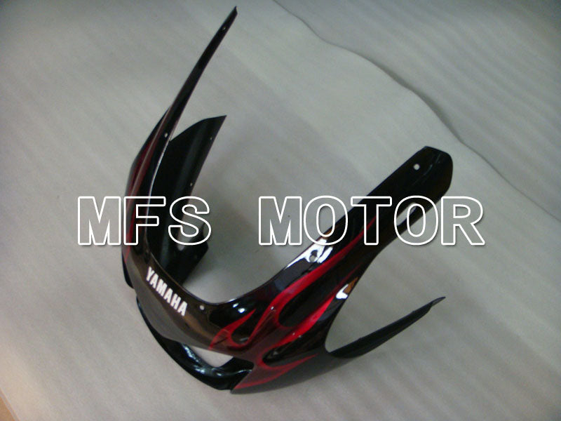 Yamaha YZF1000R 1997-2007 ABS Fairing - Flame- Black Red - MFS4381