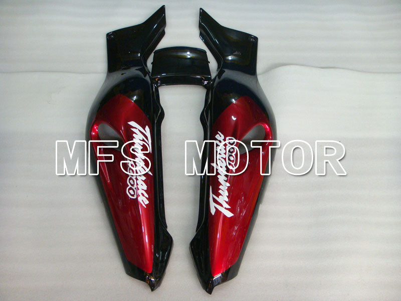 Yamaha YZF1000R 1997-2007 ABS Fairing - Flame- Black Red - MFS4381