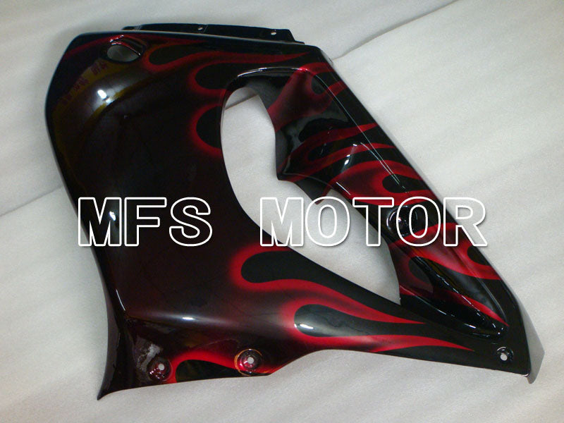 Yamaha YZF1000R 1997-2007 ABS Fairing - Flame- Black Red - MFS4381