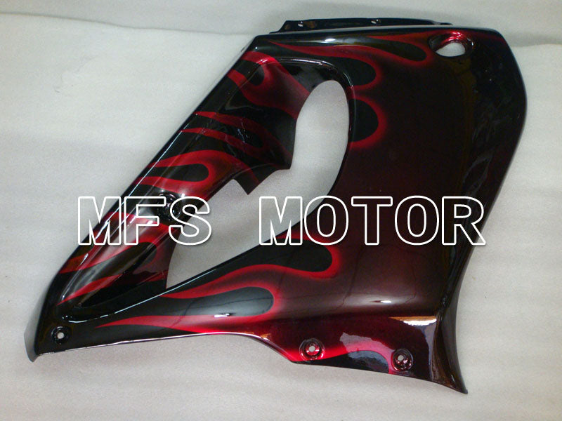 Yamaha YZF1000R 1997-2007 ABS Fairing - Flame- Black Red - MFS4381