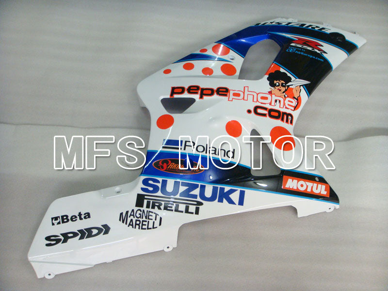 Suzuki GSXR1000 2000-2002 Injection ABS verkleidung - anderen - Blau Weiß - MFS4382