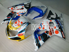 Suzuki GSXR1000 2000-2002 Injection ABS verkleidung - anderen - Blau Weiß - MFS4382