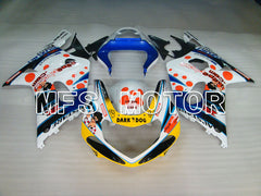 Suzuki GSXR1000 2000-2002 Injection ABS verkleidung - anderen - Blau Weiß - MFS4382