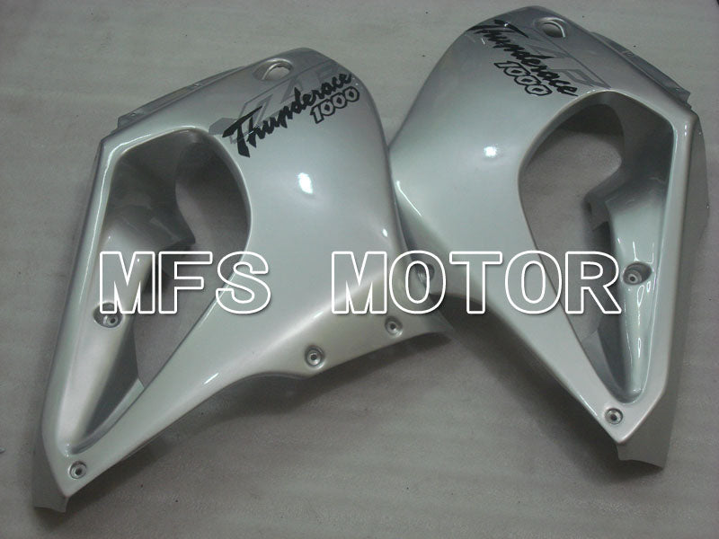 Yamaha YZF1000R 1997-2007 ABS Fairing - Factory Style - Black Silver - MFS4386