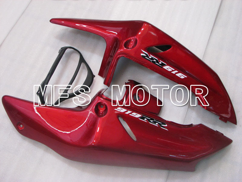 Honda CBR900RR 919 1998-1999 ABS Fairing - Factory Style - Red wine color Black Matte - MFS4391