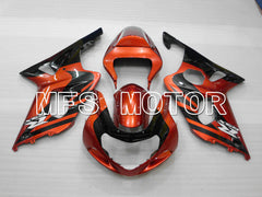 Suzuki GSXR1000 2000-2002 Injection ABS verkleidung - Factory Style - Orange Schwarz - MFS4392