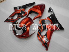 Suzuki GSXR1000 2000-2002 Injection ABS verkleidung - Factory Style - Orange Schwarz - MFS4392