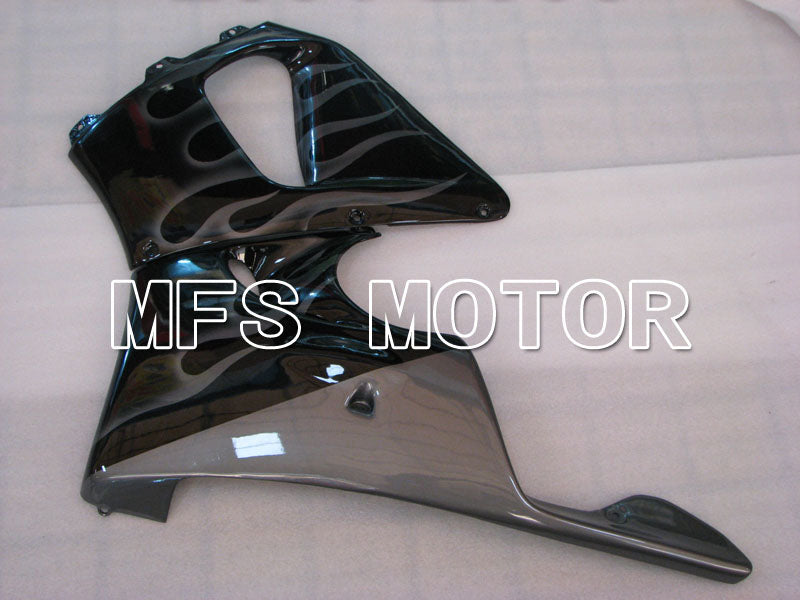 Honda CBR900RR 919 1998-1999 ABS Fairing - Flame - White Black - MFS4396